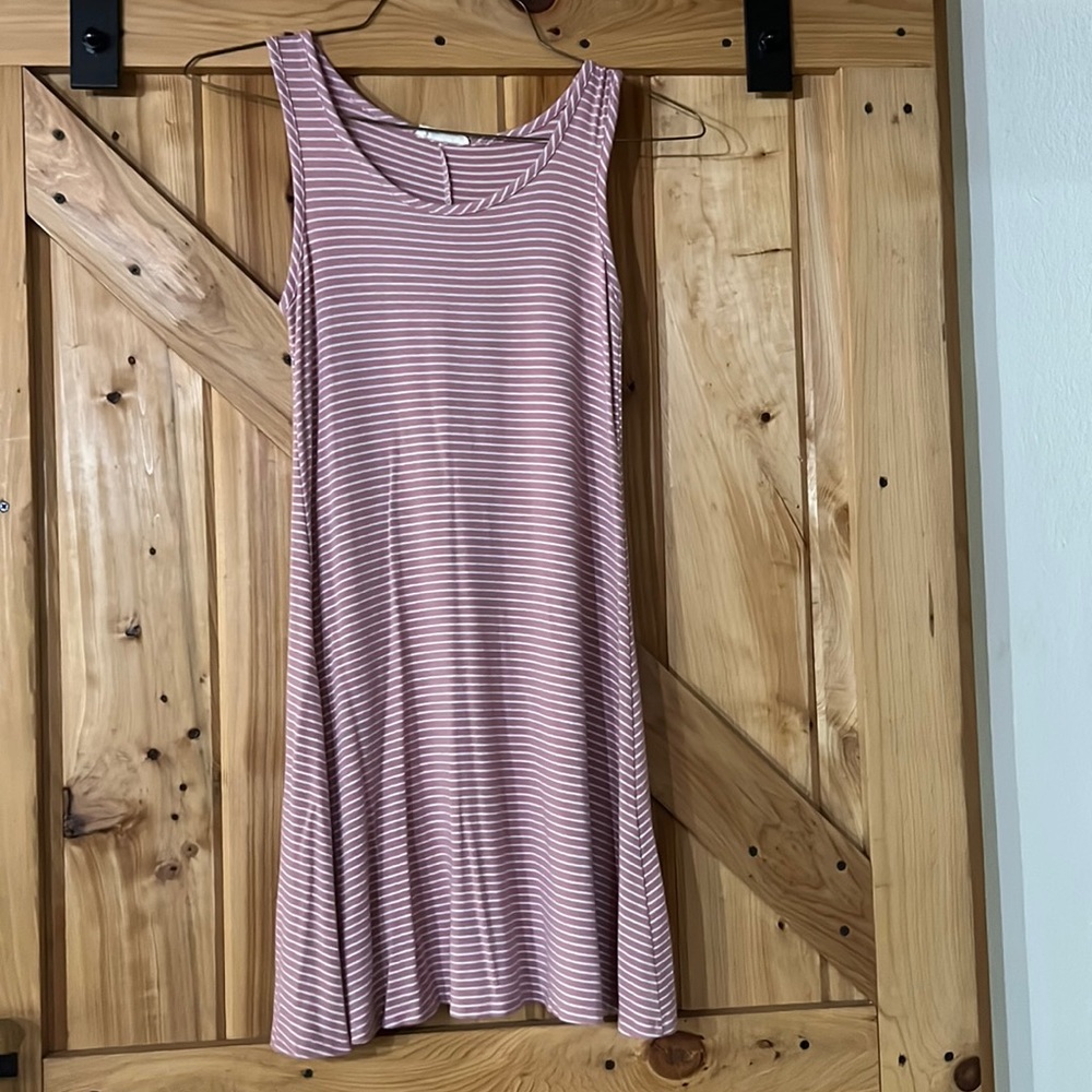 Sleeveless tshirt dress
